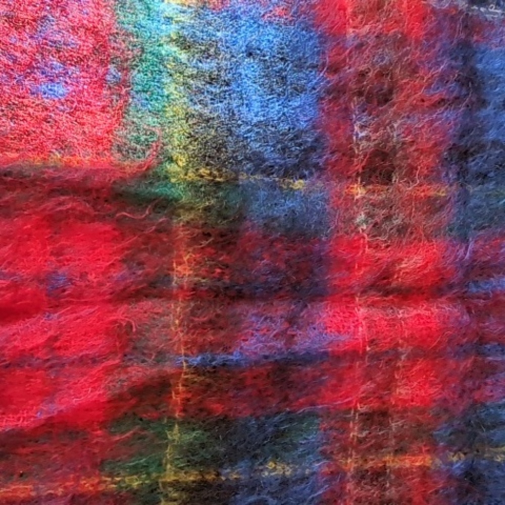 Mohair wrap scarf from Scotland